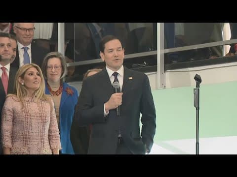 WATCH: Marco Rubio makes remarks at State Department arrival