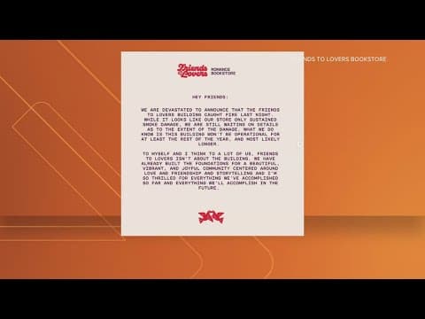 Community rallies around romance-only bookstore damaged by fire | Get Uplifted