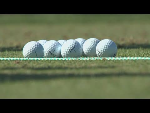 What goes into the driving range at Muirfield Village
