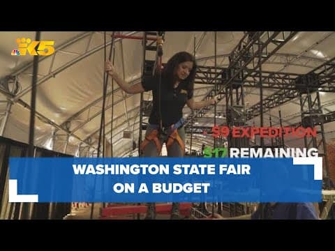 How to spend $50 at the Washington State Fair