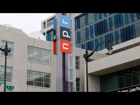 NPR sues Trump administration over executive order to cut funding to public media