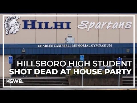 Hillsboro High School student shot and killed at house party, principal says