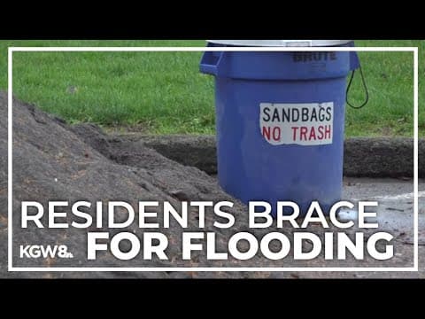 Portland, Clackamas County open sandbag locations in anticipation of flooding