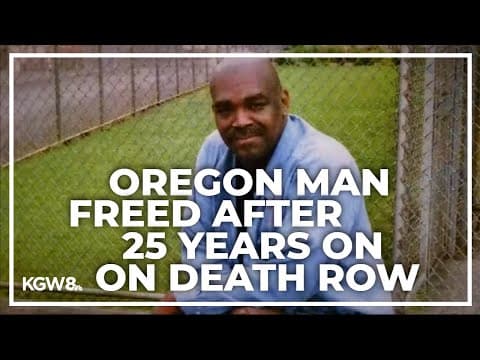 Man released after 25 years behind bars for Salem murder he says he didn't commit