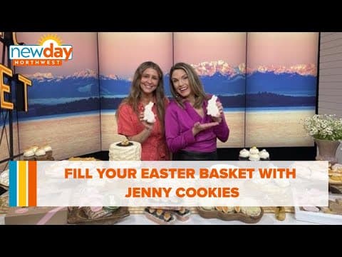 Fill your Easter basket with sugar cookies from Jenny Cookies - New Day NW