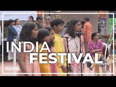 India Festival fills Pioneer Courthouse Square in downtown Portland