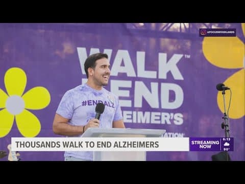 More than 2,000 people Walk to End Alzheimer's in The Woodlands