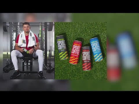 Patrick Mahomes launches new line of iced coffee