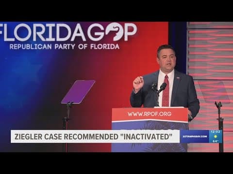 Sarasota police docs recommend Ziegler case to be 'inactivated'