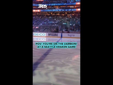 Take a ride on a Zamboni at Climate Pledge Arena