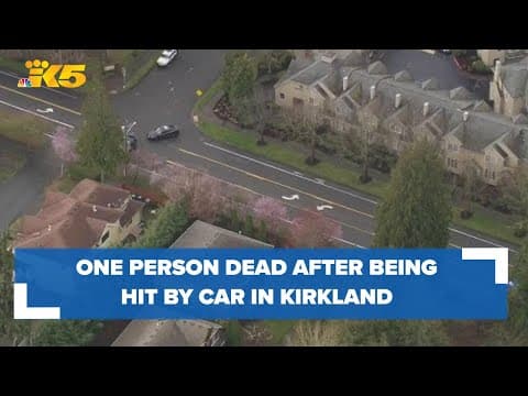 Woman struck, killed by vehicle in Kirkland