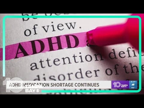 ADHD medication shortage continues putting parents in a bind