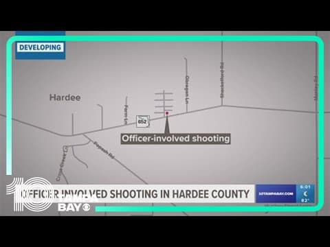 Officials investigating shooting involving police in Hardee County