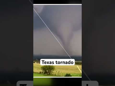 Tornado spotted near Windthorst, Texas #tornado #weather
