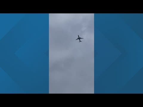 Plane experiences engine fire over Columbus