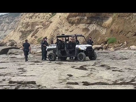 San Diego police officers involved in UTV crash on La Jolla beach