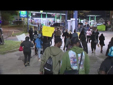 Peaceful protests, turned violent in response to Justin Robinson's death