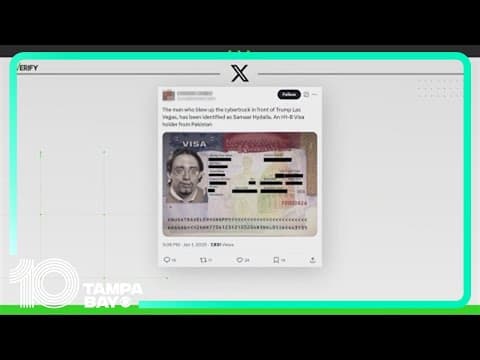 Viral image claiming to show visa of Cybertruck explosion suspect is fake