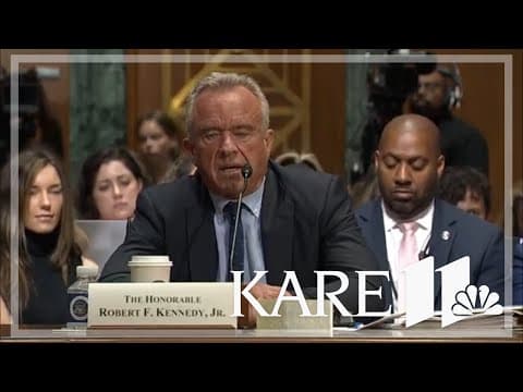 Senators from both parties grill RFK Jr. on vaccines, public health