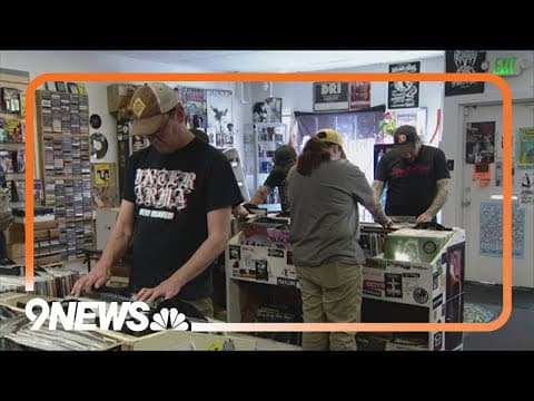 Vinyl enthusiasts turn out for National Record Store Day