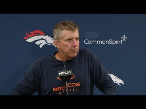 Sean Payton doesn't care about low expectations for Broncos