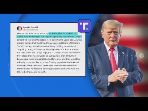 Trump addresses issue of Panama Canal