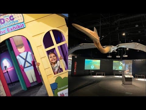 COSI welcomes 2 new exhibits: Doc McStuffins, Pterosaurs