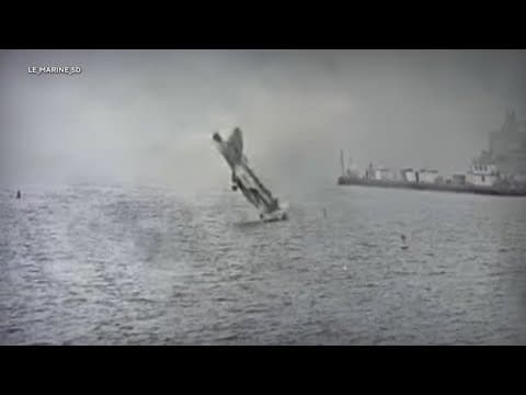 Military plane goes down in San Diego Bay, both pilots safely ejected before crash