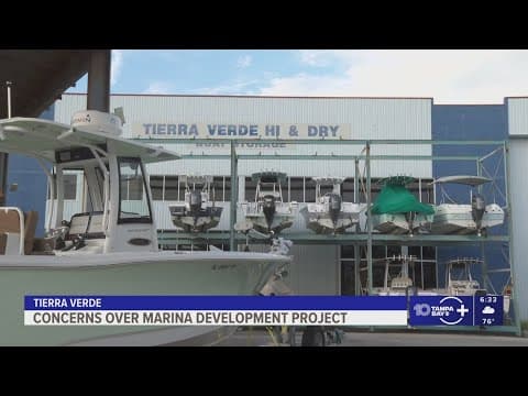 Residents pushing back over marina expansion plan in Tierra Verde