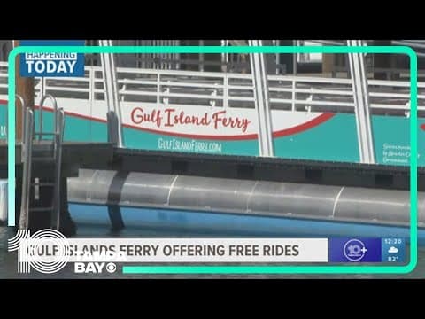 Gulf Islands Ferry service returns for workers, residents displaced by recent hurricanes