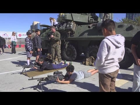 Students Get a Sneak Peek at Military Careers During Fleet Week San Diego