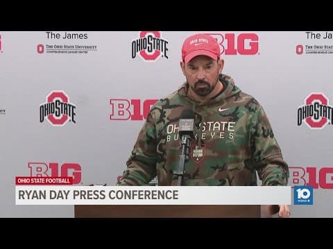 Ohio State press conference: Day, Hartline & Patricia speak following first week of spring practice