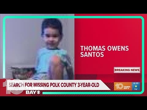 Missing 3-year-old wandered away from Davenport home overnight, deputies say