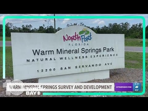 Survey: Locals want high-density development near Warm Mineral Springs Park