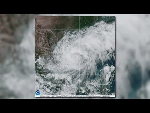 People along the Texas Gulf Coast brace for Tropical Storm Francine to make landfall