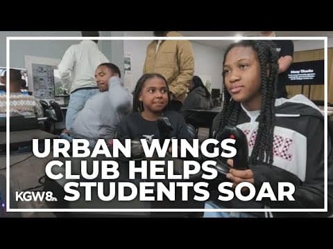 'Urban Wings' club helps propel Portland students into STEM, aviation industry