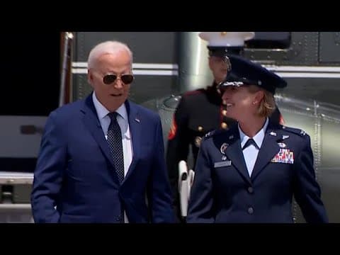 President Joe Biden departs from Washington D.C. to Texas