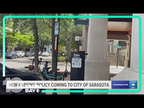 Sarasota is changing its parking policies: Here's what you should know