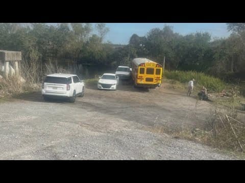 Video: Deputies chase driver in stolen bus