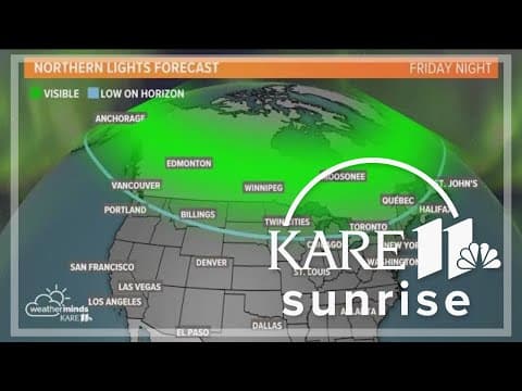 Northern Lights could be visible: Here's how to see them in Minnesota