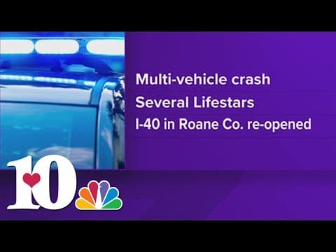 Lifestars respond to I-40 crash in Roane Co.