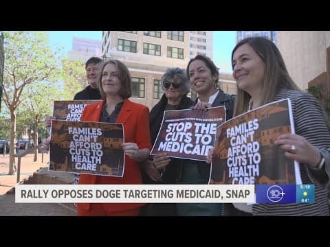 Tampa rally raises concerns about DOGE targeting Medicaid, SNAP benefits