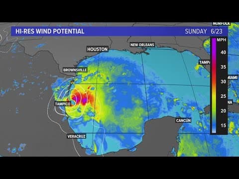 Another tropical system could form in the Gulf this weekend