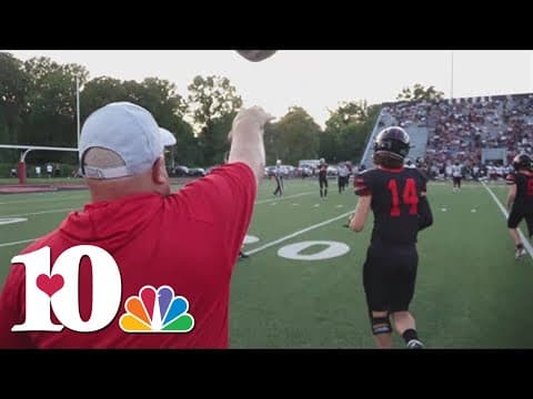 Central High School's ball boy thankful for program that he's been a part of for 43 years