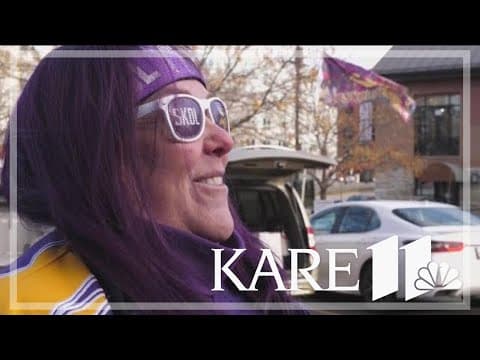 Fans embrace cold before Vikings MNF showdown with Bears