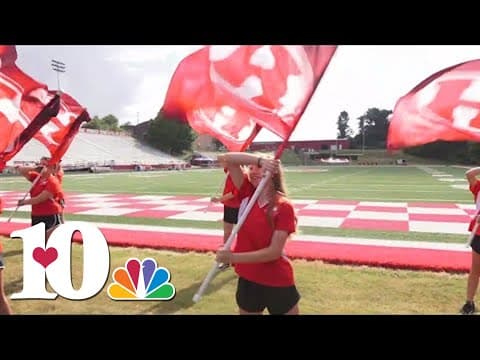 Hear the sounds of the Halls High School band!
