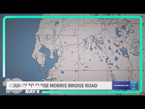 Hillsborough County plans to close Morris Bridge Road as stormwater continues rising