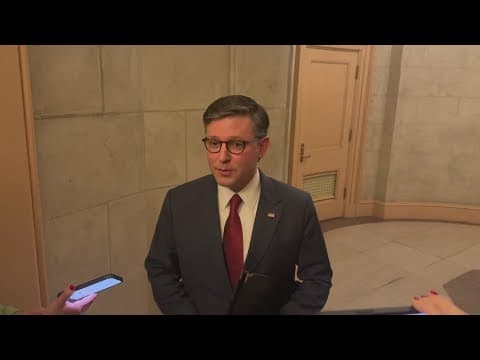 Republican Mike Johnson reelected House speaker vote after dramatic floor vote