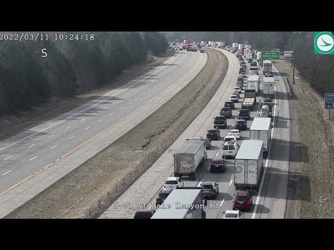 I-71 north of Polaris closed for reported shooting involving Columbus police