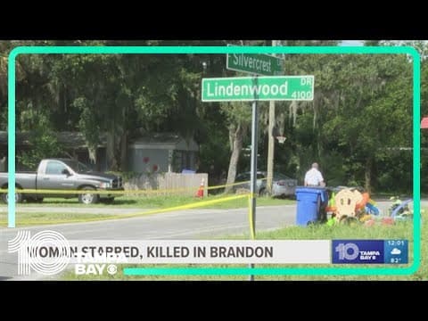 Deputies investigating stabbing at Brandon home that left woman dead